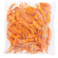 McCain Harvest Splendor Sweet Potato Thin Ridge 10-Cut Wedges 2.5 lb. Bag - 6/Case