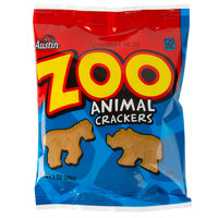 Austin 1 oz. Bag of Zoo Animal Crackers - 100/Case
