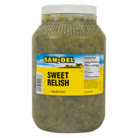 B&G San-Del 1 Gallon Sweet Relish - 4/Case