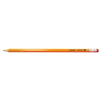 Universal UNV55401 Woodcase Yellow Barrel HB #2 Lead Pre-Sharpened Pencil   - 24/Pack