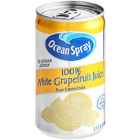 Ocean Spray 5.5 fl. oz. White Grapefruit Juice - 48/Case