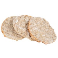 Hatfield Chef Signature 1.5 oz. Fully Cooked Pork Sausage Patty - 10 lb.