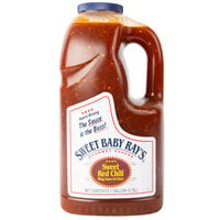 Sweet Baby Ray's 1 Gallon Sweet Red Chili Pepper Wing Sauce and Glaze - 4/Case
