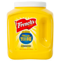 French's 105 oz. Classic Yellow Mustard Jug   - 4/Case