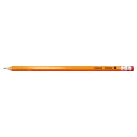 Universal UNV55402 Woodcase Yellow Barrel HB #2 Lead Pre-Sharpened Pencil   - 72/Pack