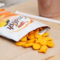 Pepperidge Farm 1.5 oz. Bag of Goldfish Cheddar Crackers - 72/Case