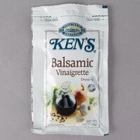 Ken's Foods 1.5 oz. Balsamic Vinaigrette Packet - 60/Case