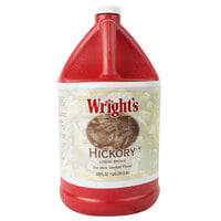 Wright's 1 Gallon Hickory Liquid Smoke - 4/Case