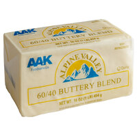 1 lb. 60 / 40 Buttery Blend Solid - 30/Case