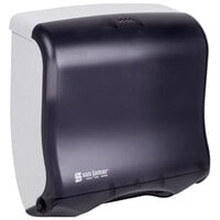 San Jamar T1755TBK Ultrafold Fusion C-Fold / Multi-Fold Towel Dispenser - Black Pearl