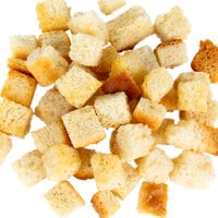 Fresh Gourmet 10 lb. Plain Cube Croutons