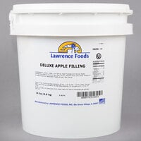 Lawrence Foods 19 lb. Pail Deluxe Apple Pie Filling