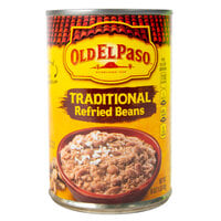 Old El Paso 16 oz. Refried Beans - 12/Case