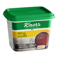 Knorr 095 Beef Base 1 lb. Container - 12/Case