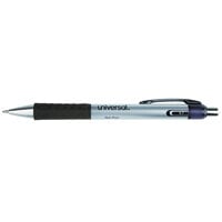 Universal UNV39724 Comfort Grip Deluxe Black Ink with Clear Barrel 0.7mm Retractable Roller Ball Gel Pen - 36/Pack