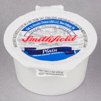 Smithfield 1 oz. Cream Cheese Spread Portion Cups - 100/Case