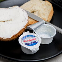 Smithfield 1 oz. Cream Cheese Spread Portion Cups - 100/Case