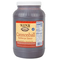 Ken's 1 Gallon Cannonball BBQ Sauce - 4/Case