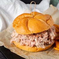 Curly's 5 lb. Sauceless Pulled Pork - 2/Case
