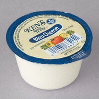 Ken's Foods 1.5 oz. Bleu Cheese Dressing Cup - 100/Case