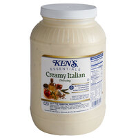 Ken's Foods 1 Gallon Creamy Italian Dressing - 4/Case