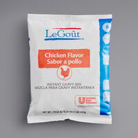 LeGout 16 oz. Chicken Flavored Instant Gravy Mix - 8/Case