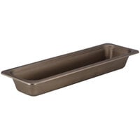 Bon Chef 5210TAUPE HotStone 3 Qt. Taupe 1/2 Size Long Stainless Steel Food Pan