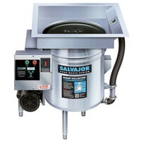 Salvajor S914 Food Scrapper / Waste Collector with Standard Basin - 3/4 hp, 230V, 1 Phase