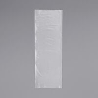 3 1/2 inch x 10 inch Disposable Plastic Silverware Bag - 1500/Roll