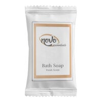 Novo Essentials 0.8 oz. Hotel and Motel Wrapped Bath Soap Bar - 500/Case