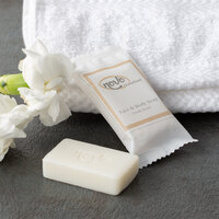 Novo Essentials 0.5 oz. Hotel and Motel Wrapped Face & Body Soap Bar - 1000/Case