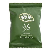 Noble Eco Novo Terra 0.705 oz. Wrapped Glycerin Hotel and Motel Facial Soap Bar - 400/Case