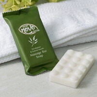Eco Novo Terra 1.94 oz. Wrapped Glycerin Hotel and Motel Massage Bath Soap Bar - 200/Case