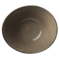 Oneida L6753059762 Rustic 14 oz. Chestnut Porcelain Soup Bowl - 36/Case