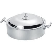 Eastern Tabletop 5904 4 Qt. Mirrored Stainless Steel Induction Pot with Lid and Double Handles