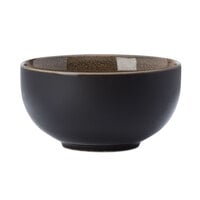 Oneida L6753059950 Rustic 9 oz. Chestnut Porcelain Bowl - 48/Case