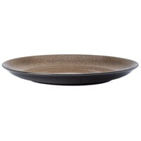Oneida L6753059119 Rustic 6 1/2 inch Chestnut Porcelain Round Coupe Plate - 24/Case