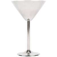 GET SW-1612-SS Stemware 12 oz. Stainless Steel Martini Glass