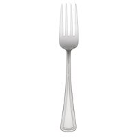 Oneida Needlepoint by 1880 Hospitality 2544FRSF 7 1/4 inch 18/8 Stainless Steel Extra Heavy Weight Dinner Fork - 36/Box