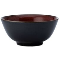 Luzerne Rustic by Oneida 1880 Hospitality L6753074526 7 oz. Crimson Porcelain Bowl - 48/Case