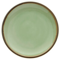 Oneida F1463067115 Studio Pottery Celadon 6 inch Porcelain Round Plate - 24/Case