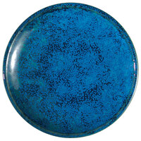Oneida F1468994115 Studio Pottery Blue Moss 6 inch Porcelain Round Plate - 24/Case