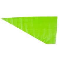 Matfer Bourgeat 165007 23 1/4" Heavy-Duty High Heat Disposable Green Pastry Bag - 100/Roll