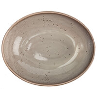 Oneida F1493015787 Terra Verde Natural 29.5 oz. Porcelain Oval Bowl - 24/Case