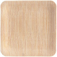 Bamboo by EcoChoice 3 1/2 inch Compostable Square Bamboo Plate - 80/Pack