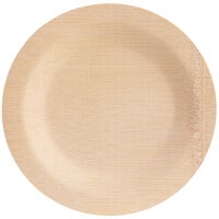 Bamboo by EcoChoice 9 inch Compostable Round Bamboo Plate - 100/Pack