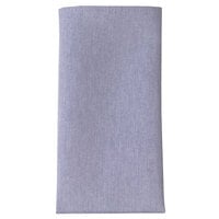 Snap Drape 54241717NH002 Solid Blue Chambray Cloth Napkins, 17 inch x 17 inch - 12/Pack