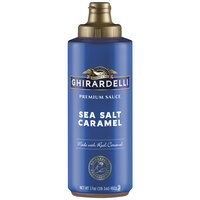 Ghirardelli 14 fl. oz. (17 oz.) Sea Salt Caramel Flavoring Sauce