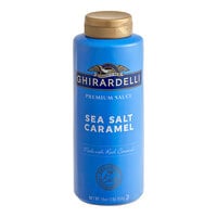 Ghirardelli 14 fl. oz. (16 oz.) Sea Salt Caramel Flavoring Sauce