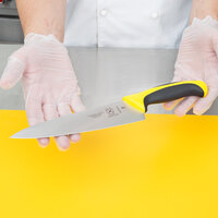Mercer Culinary M22608YL Millennia® 8 inch Chef Knife with Yellow Handle